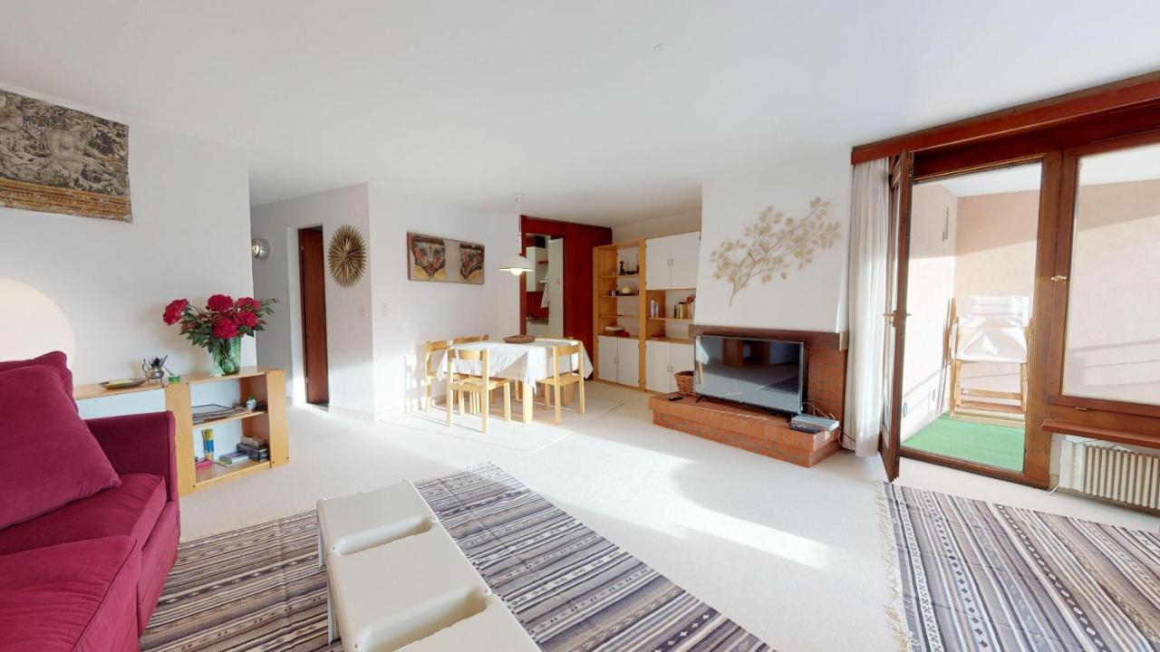 Abitaziun Quadratscha 22 - Samedan Apartment Exterior foto