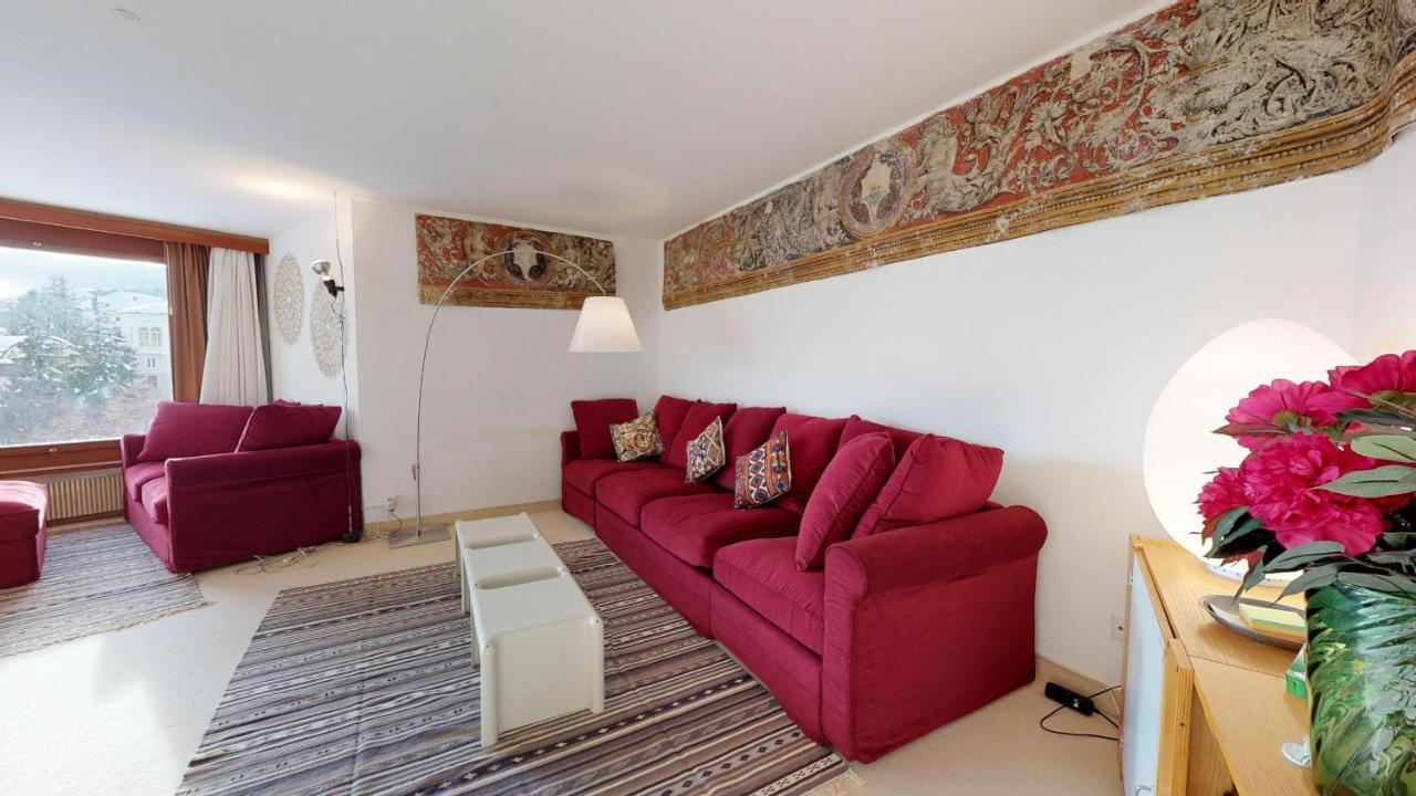 Abitaziun Quadratscha 22 - Samedan Apartment Exterior foto
